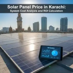 Completed rooftop solar energy project illustrating the competitive Solar Panel Price in Karachi offered by Beyond Green Solar.